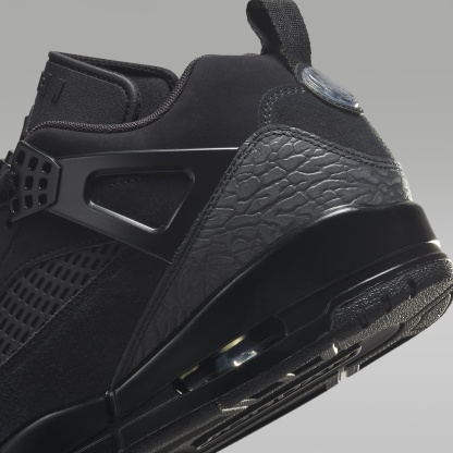 Jordan Spizike Low Herrenschuh – Schwarz/Anthracite/Schwarz