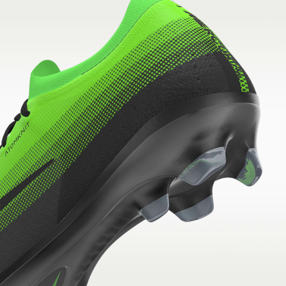 Nike Mercurial Vapor 17 Elite By You personalisierbarer Low-Top-Fußballschuh für normalen Rasen – Bright Crimson/Weiß [4505374220]