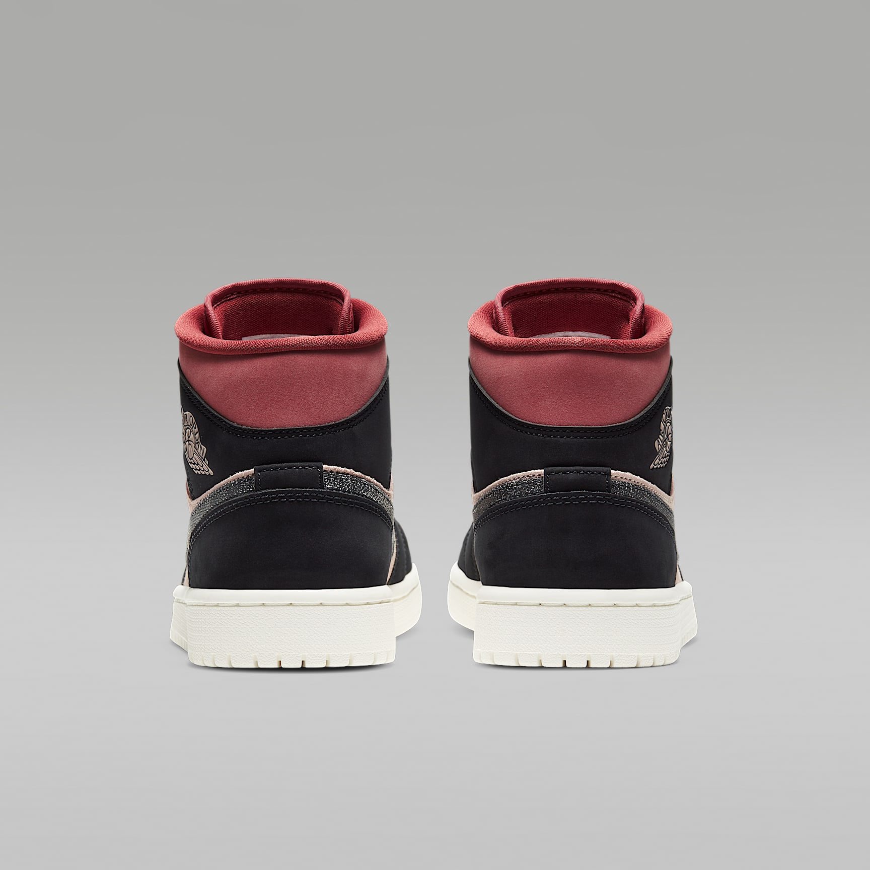 Air Jordan 1 Mid Schuh (Damen) – Particle Beige/Canyon Rust/Sail/Schwarz