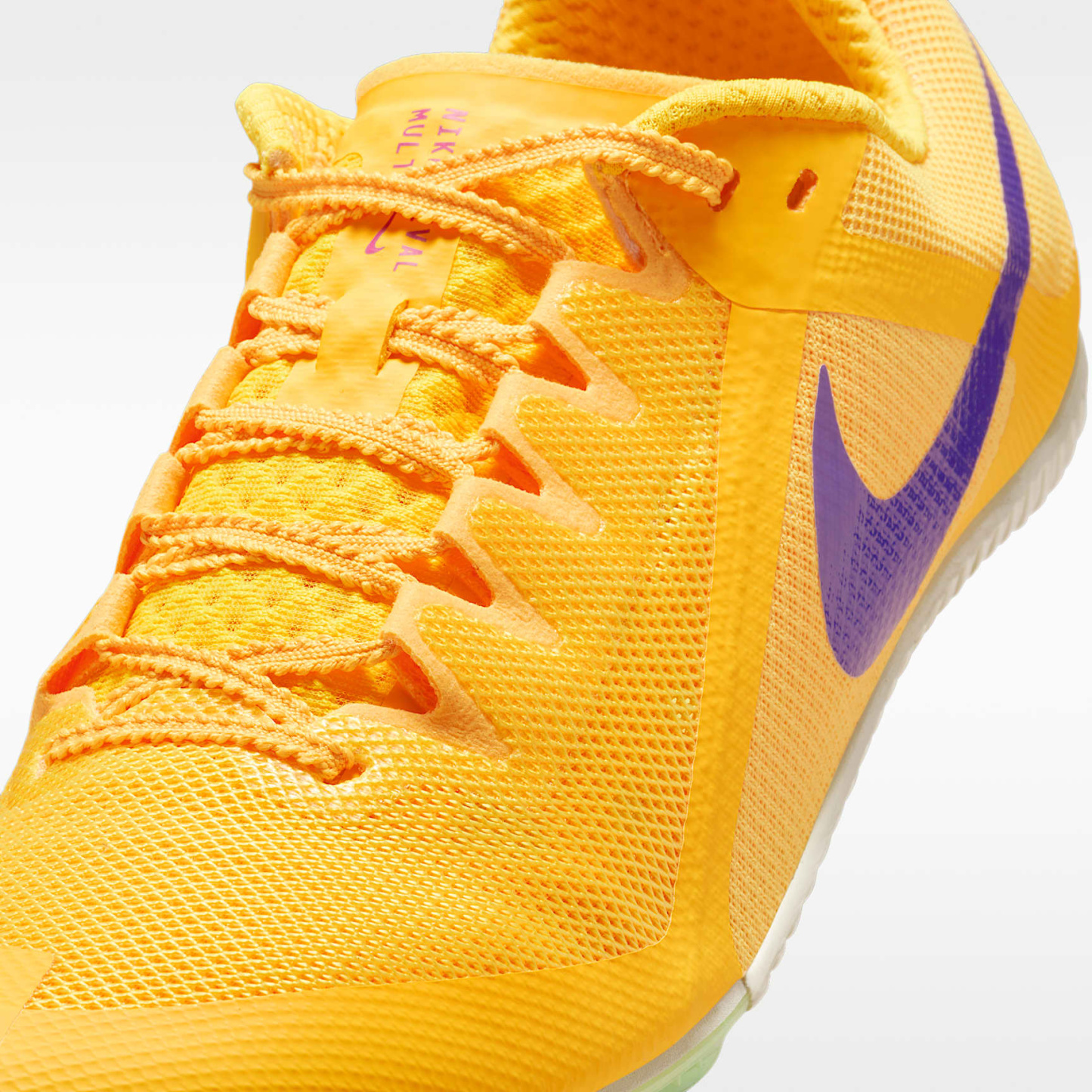 Nike Zoom Rival Multi Multievent-Leichtathletik-Spike – Citron Pulse/Volt Glow/Hyper Violet/Indigo Burst