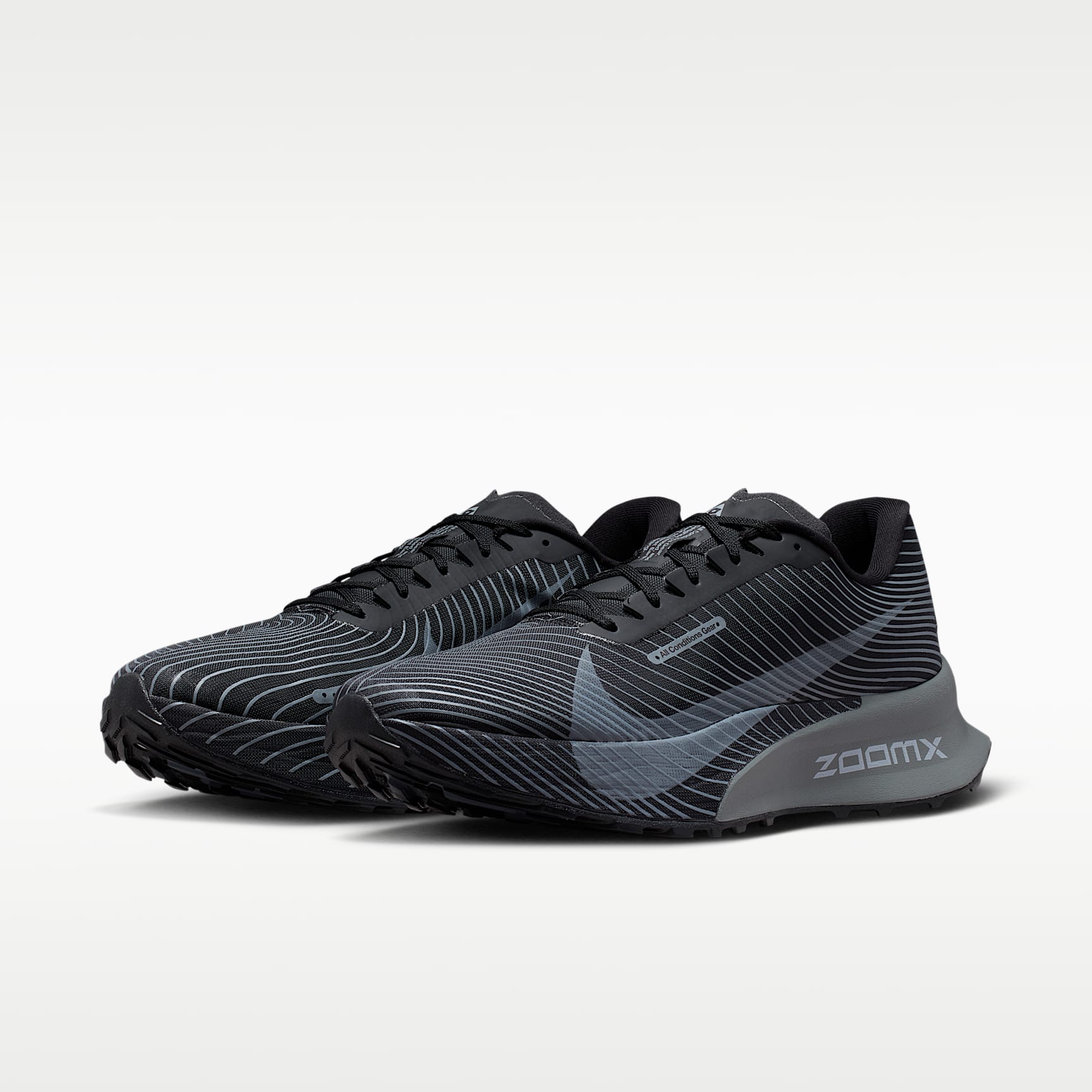 Nike ACG Ultrafly Traillaufschuhe für Wettkämpfe – Schwarz/Photon Dust/Photon Dust
