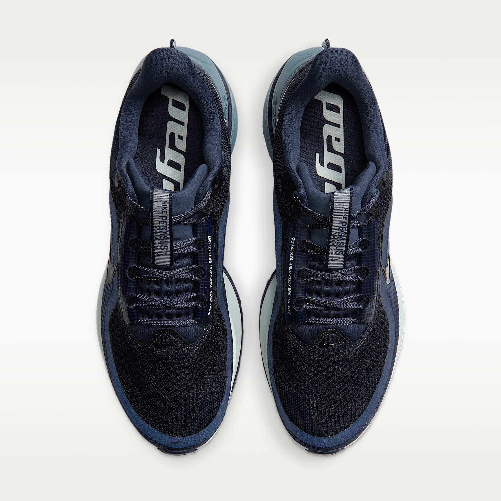 Nike Pegasus Premium Straßenlaufschuh (Herren) – Smokey Blue/Dark Slate/Racer Blue/Schwarz