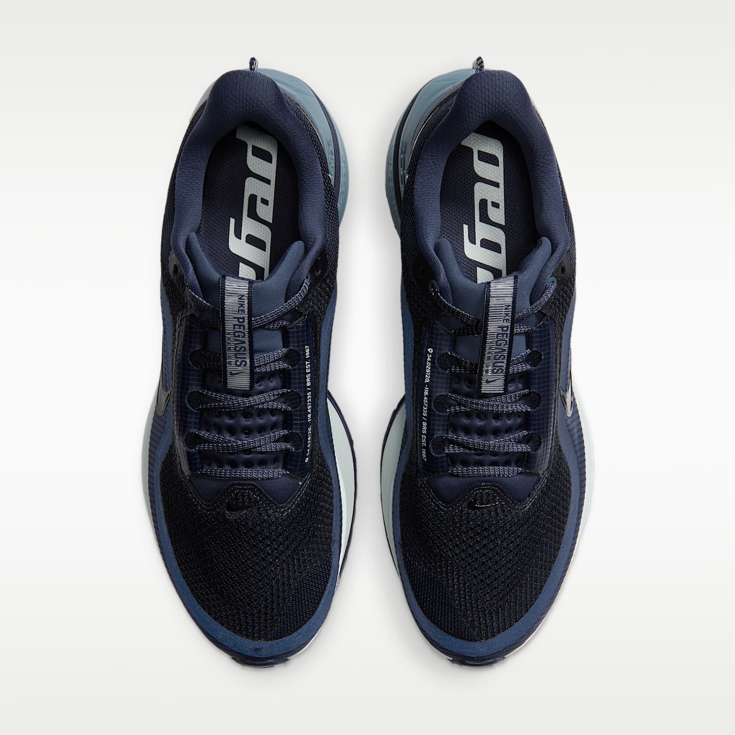 Nike Pegasus Premium Straßenlaufschuh (Herren) – Smokey Blue/Dark Slate/Racer Blue/Schwarz