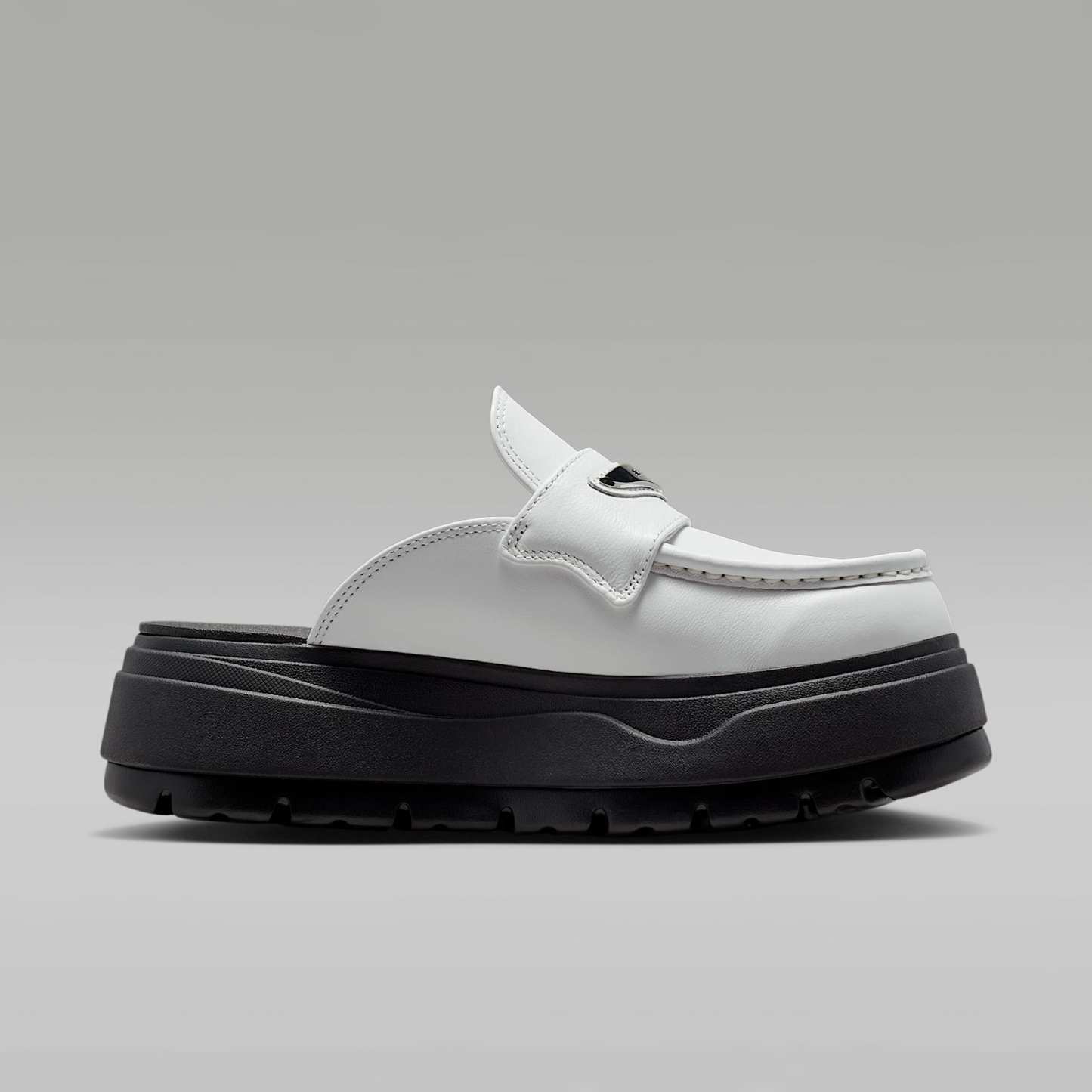Air Jordan Mule Golfschuh (Damen) – Summit White/Schwarz/Metallic Silver