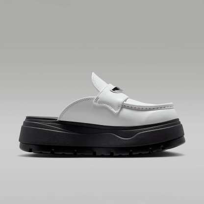 Air Jordan Mule Golfschuh (Damen) – Summit White/Schwarz/Metallic Silver