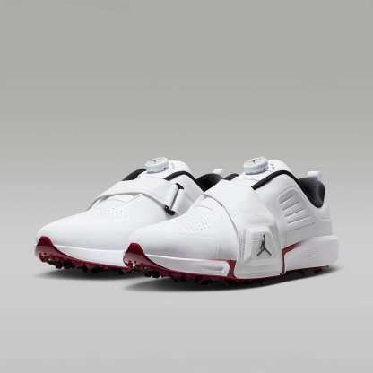 Jordan Air Rev Golfschuh – Weiß/Team Red/Schwarz