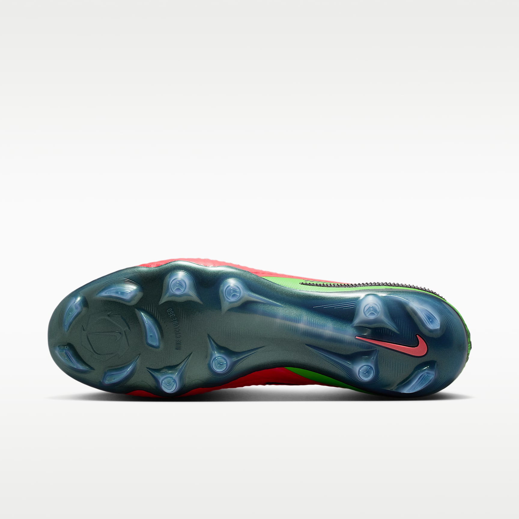 Nike Phantom 6 Low Elite "Erling Haaland" Fußballschuh für normalen Rasen – Hot Punch/Green Strike/Schwarz