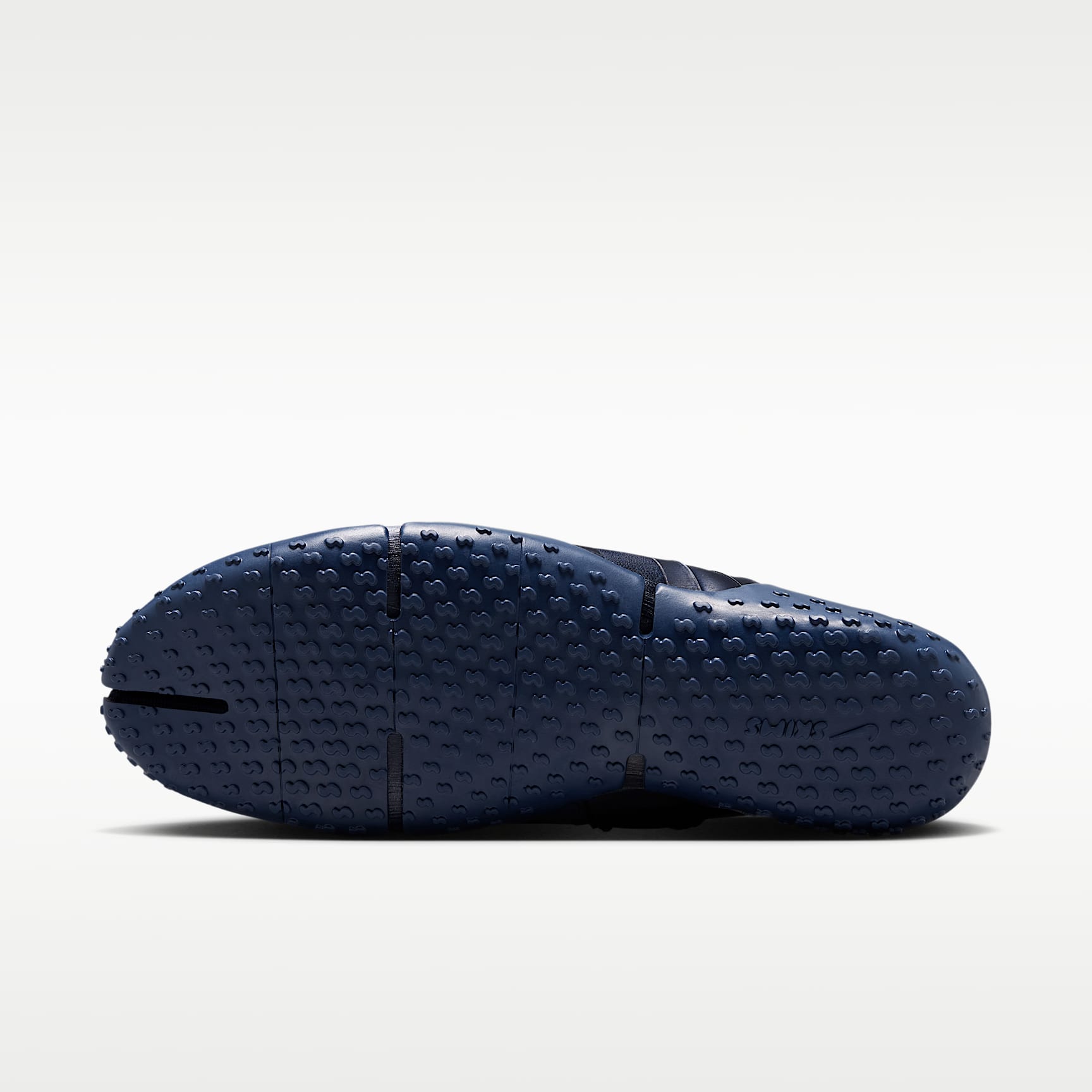 NikeSKIMS Rift Satin Schuh (Damen) – Marineblau/NSKM Obsidian/Obsidian