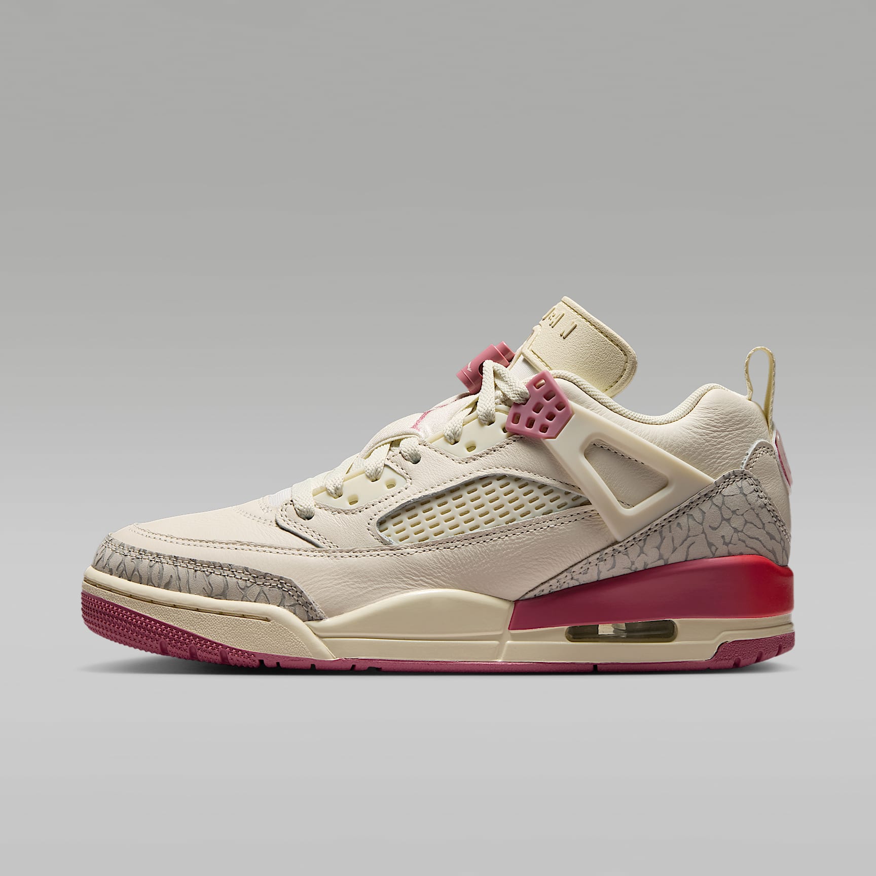 Jordan Spizike Low Schuh (Damen) – Pale Ivory/Track Red/Coconut Milk/Desert Berry