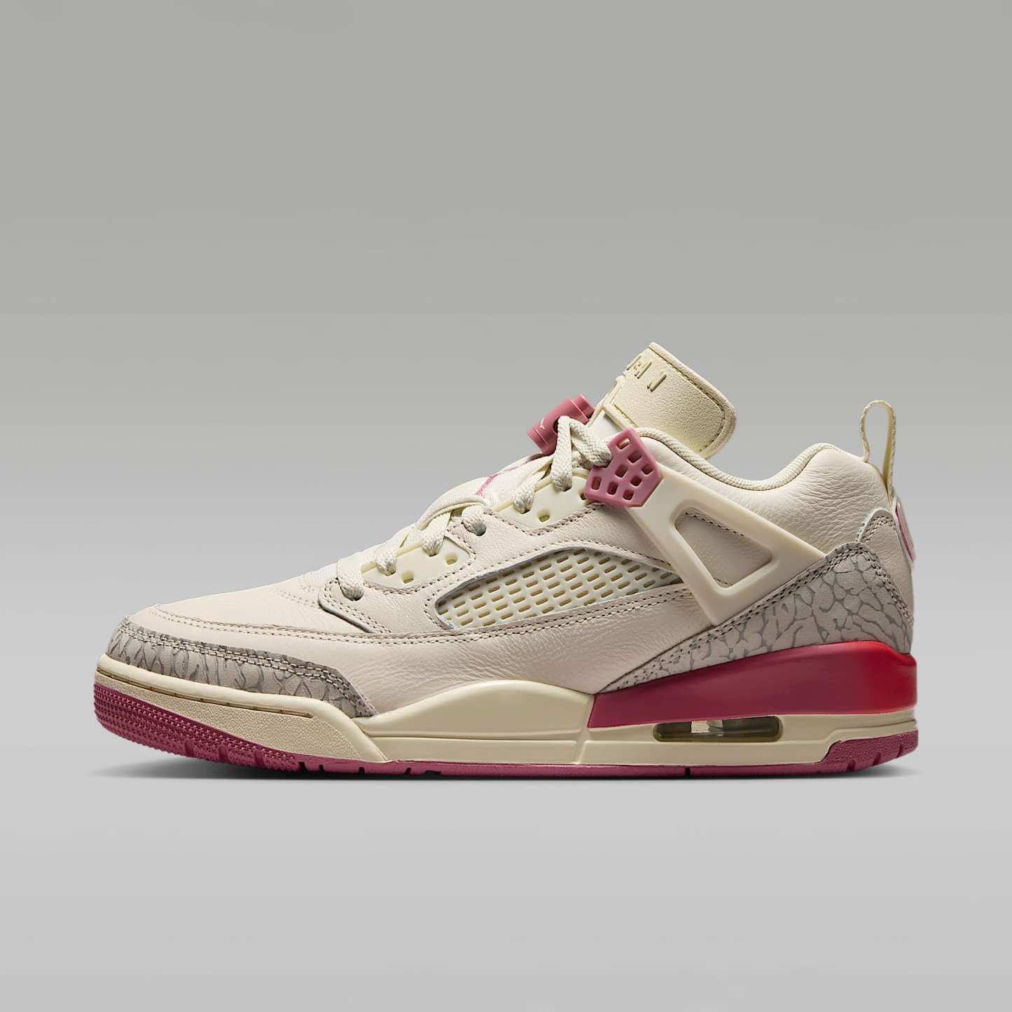 Jordan Spizike Low Schuh (Damen) – Pale Ivory/Track Red/Coconut Milk/Desert Berry