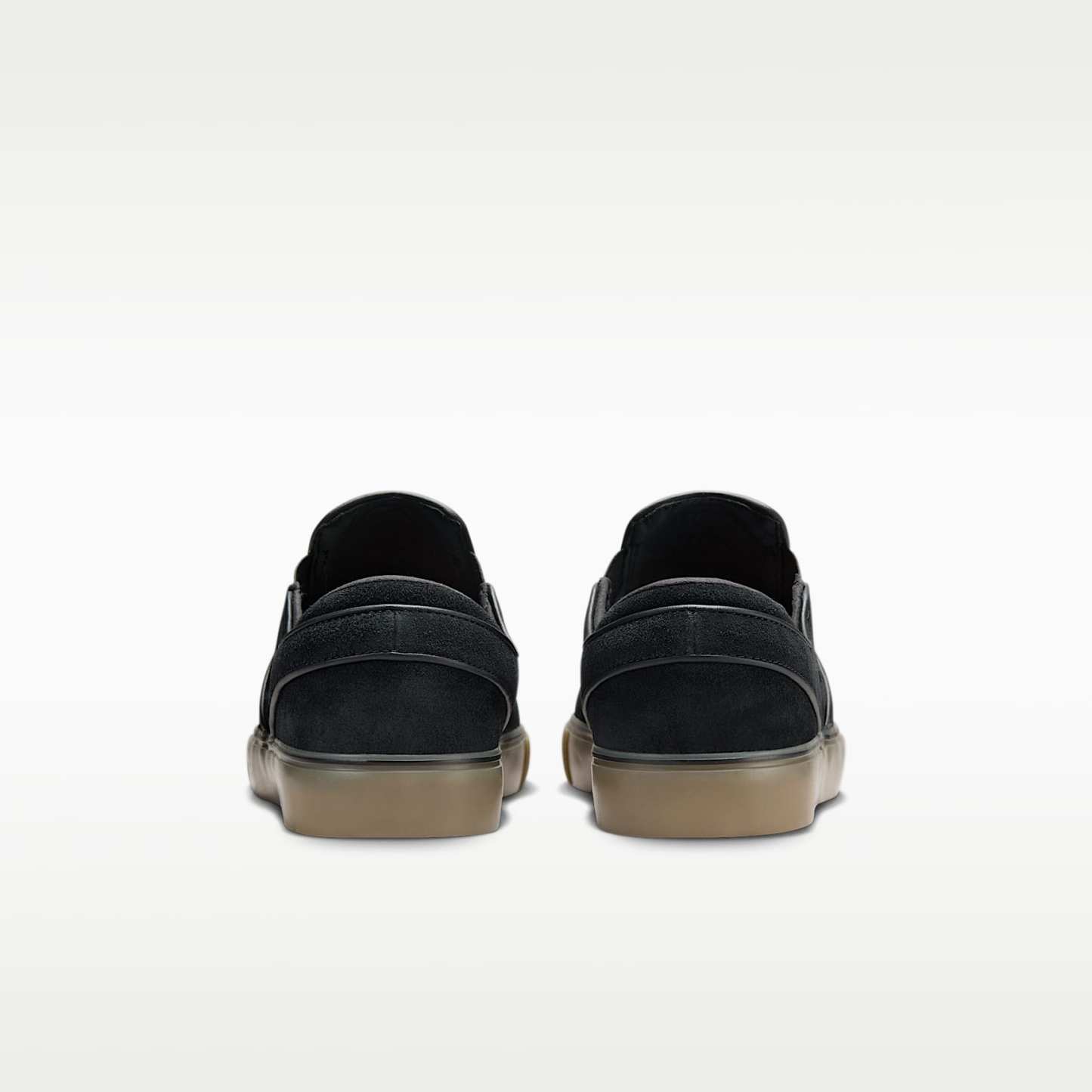 Nike SB Janoski+ Slip Skateboardschuh – Schwarz/Schwarz/Gum Light Brown/Schwarz