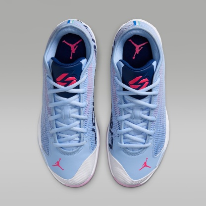 Luka 77 Basketballschuh – Light Marine/Blue Void/Weiß/Hyper Pink