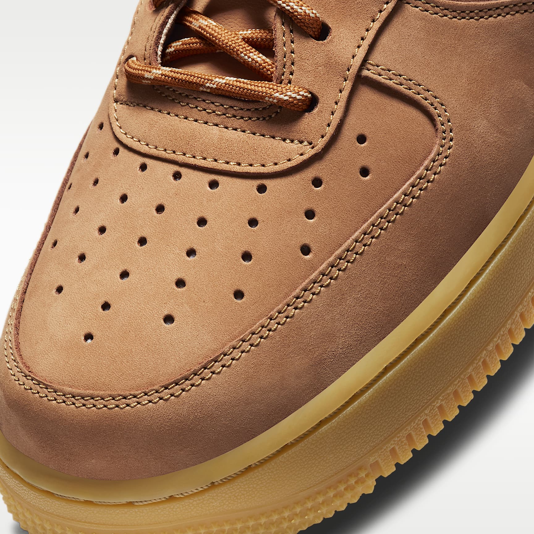 Nike Air Force 1 '07 WB Schuh (Herren) – Flax/Gum Light Brown/Schwarz/Wheat