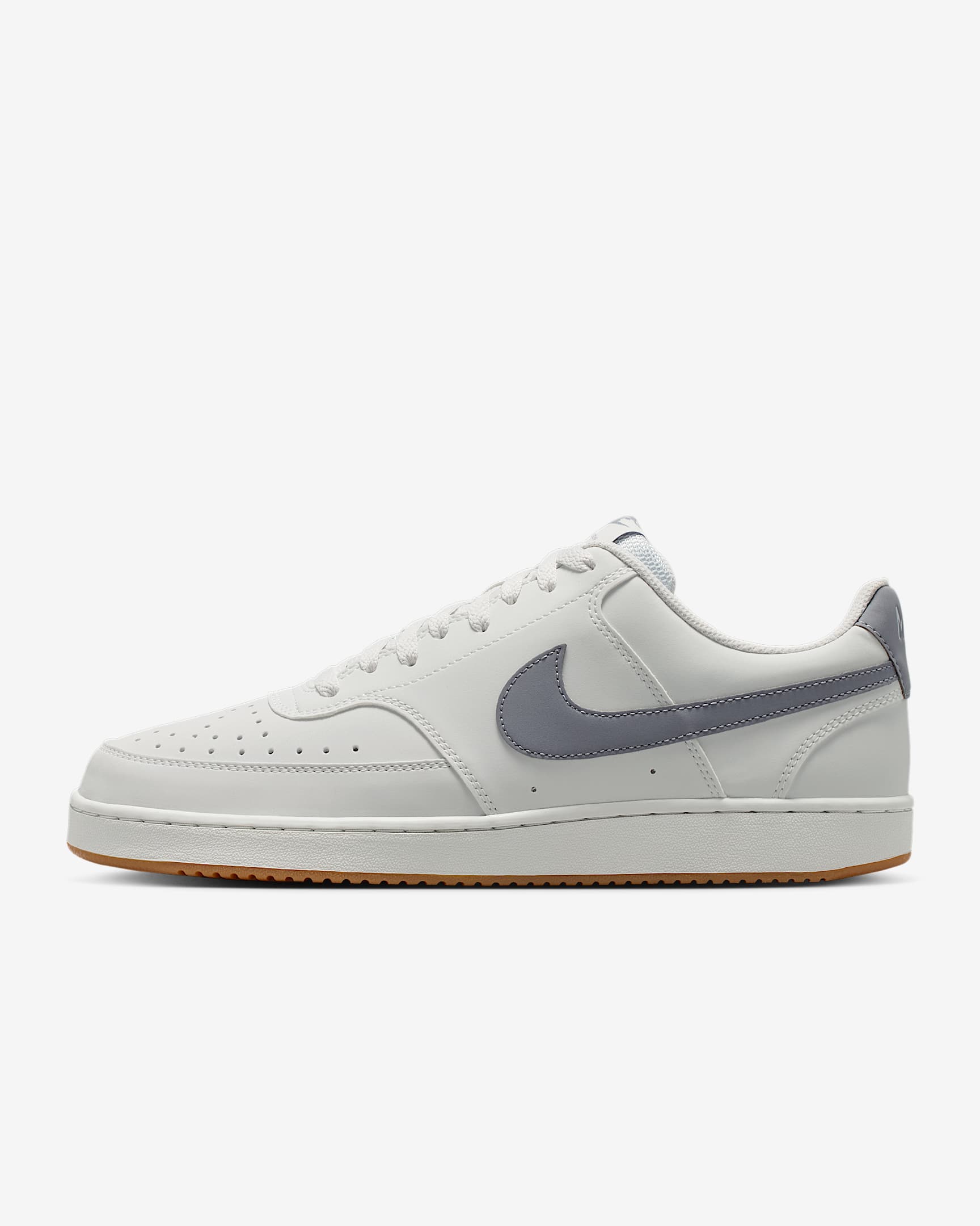 Nike Court Vision Low Herrenschuh – Off White/Gum Medium Brown/Stealth