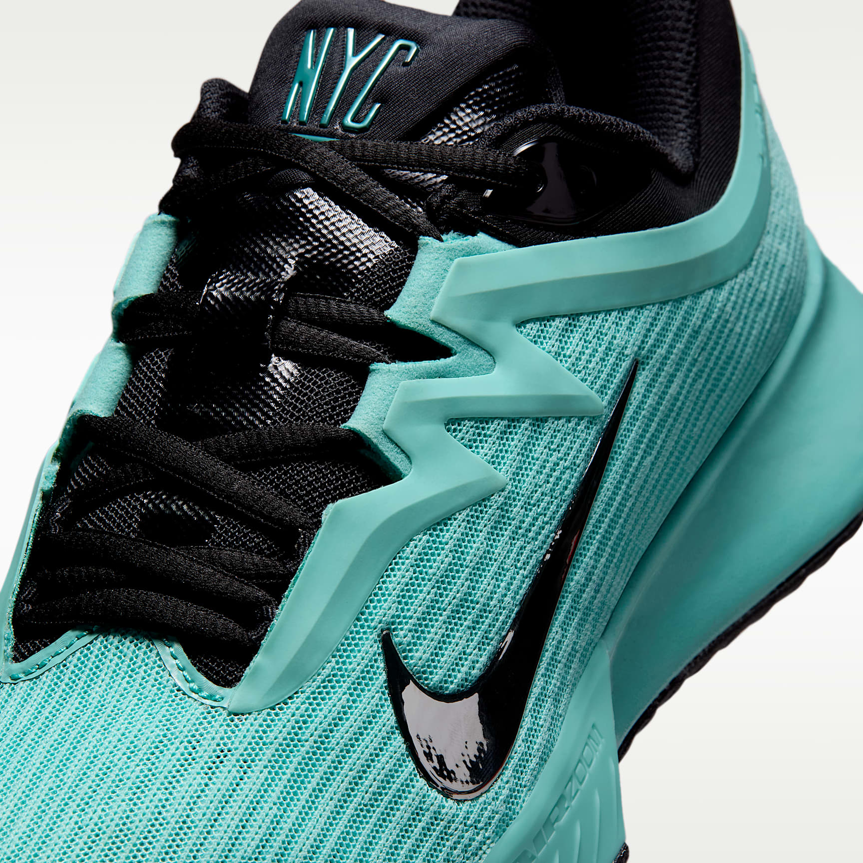 Nike Vapor Pro 3 PRM Tennisschuhe für den Hartplatz (Damen) – Mint/Schwarz/Pure Platinum/Metallic Silver