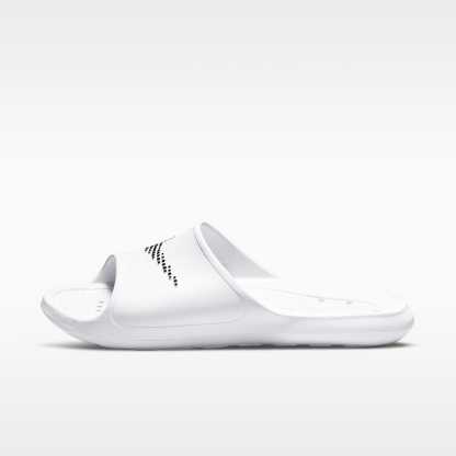 Nike Victori One Herren-Badeslipper – Weiß/Weiß/Schwarz