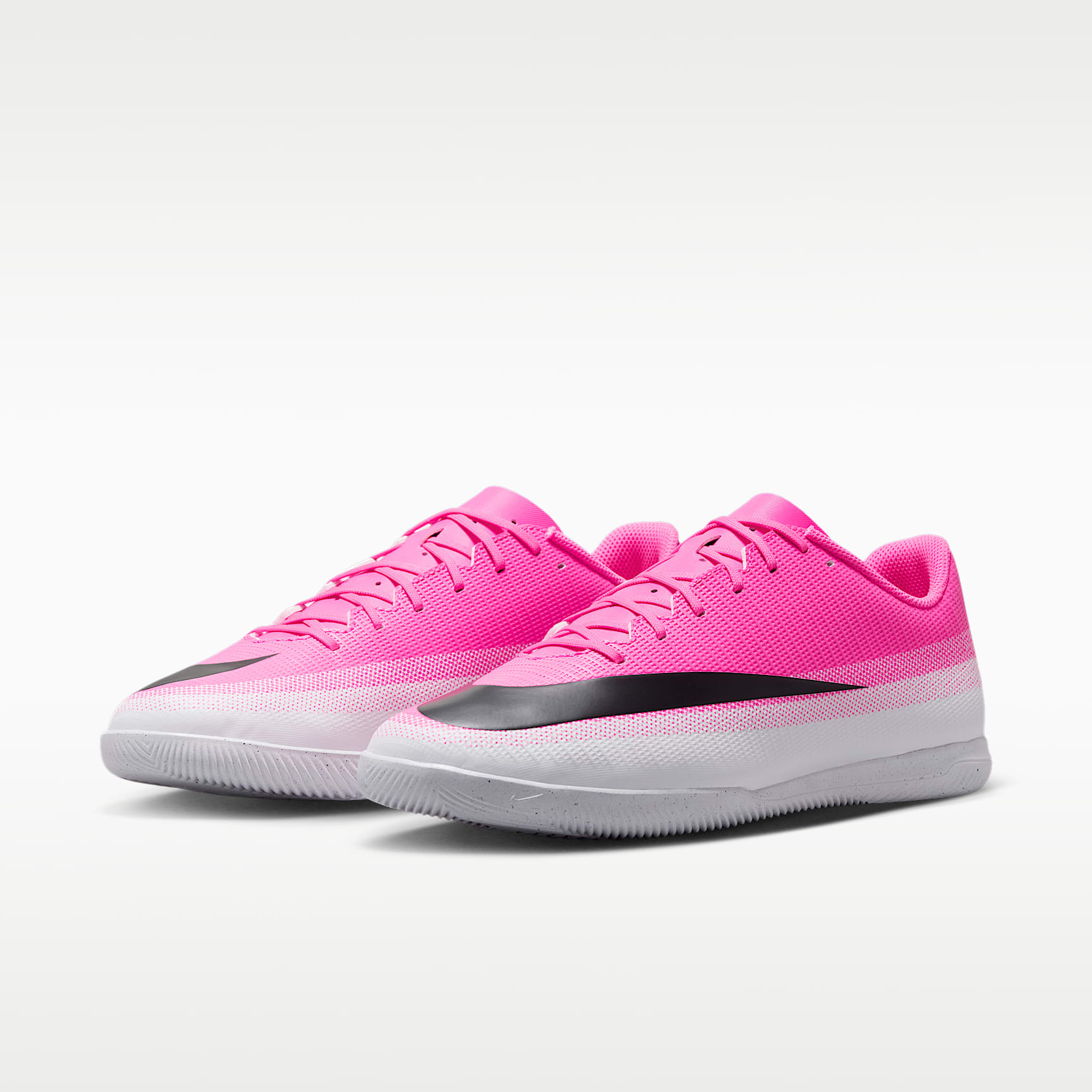 Nike Mercurial Vapor 17 Club Low-Top-Fußballschuh für Hallen- und Hartplätze – Multi-Color/Schwarz