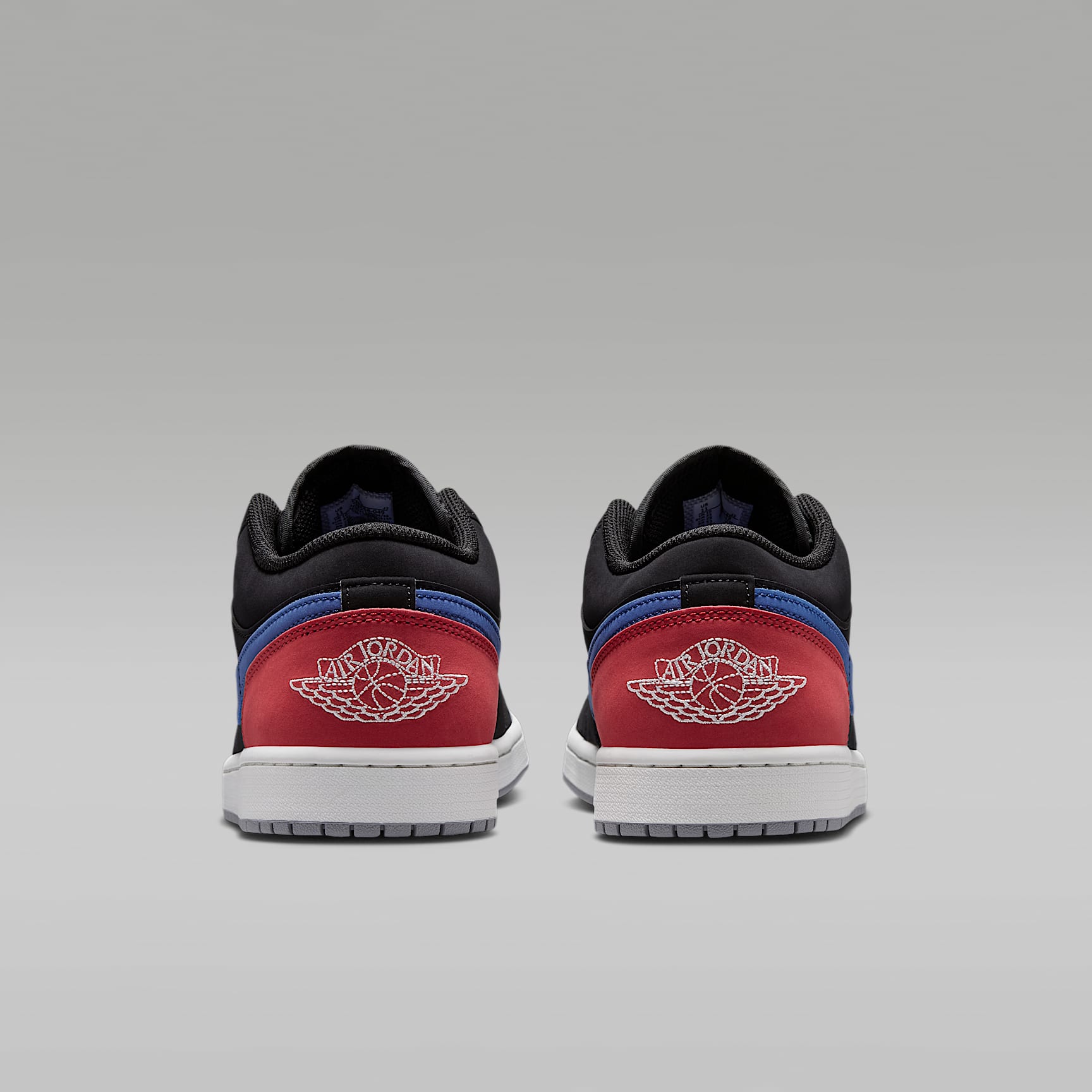 Air Jordan 1 Low Herrenschuh – Schwarz/True Blue/Varsity Red/Summit White