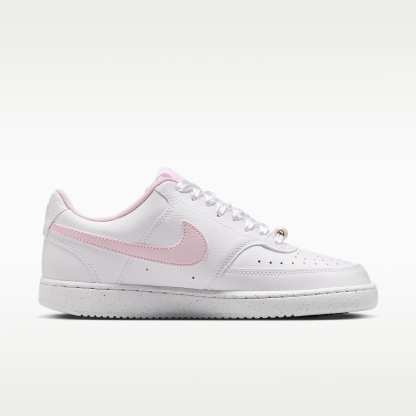 Nike Court Vision Low Schuh (Damen) – Weiß/Pink Foam