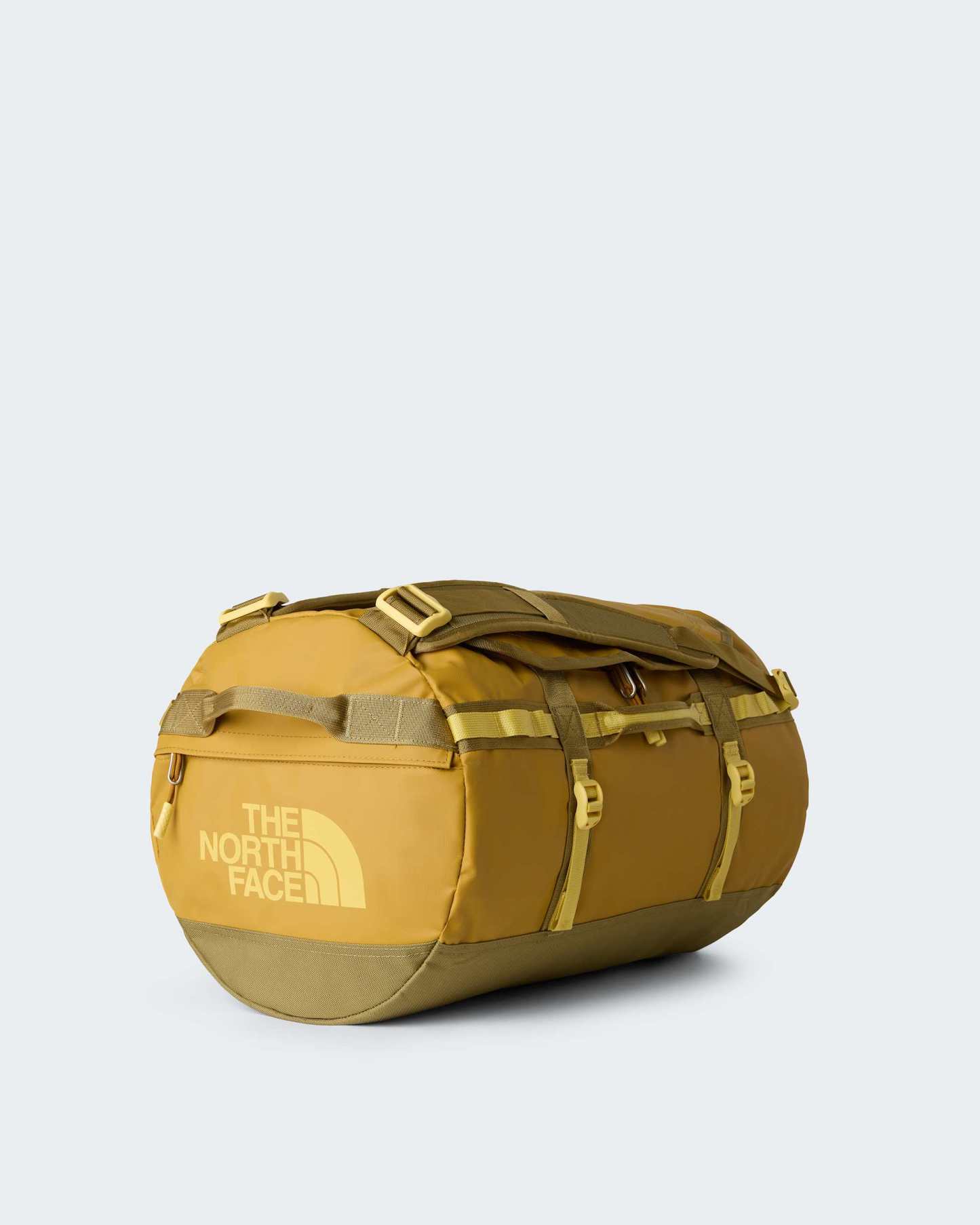 Base Camp Duffel-Tasche 50L – S – Golden Tan-Cedar-Honeyed Sand