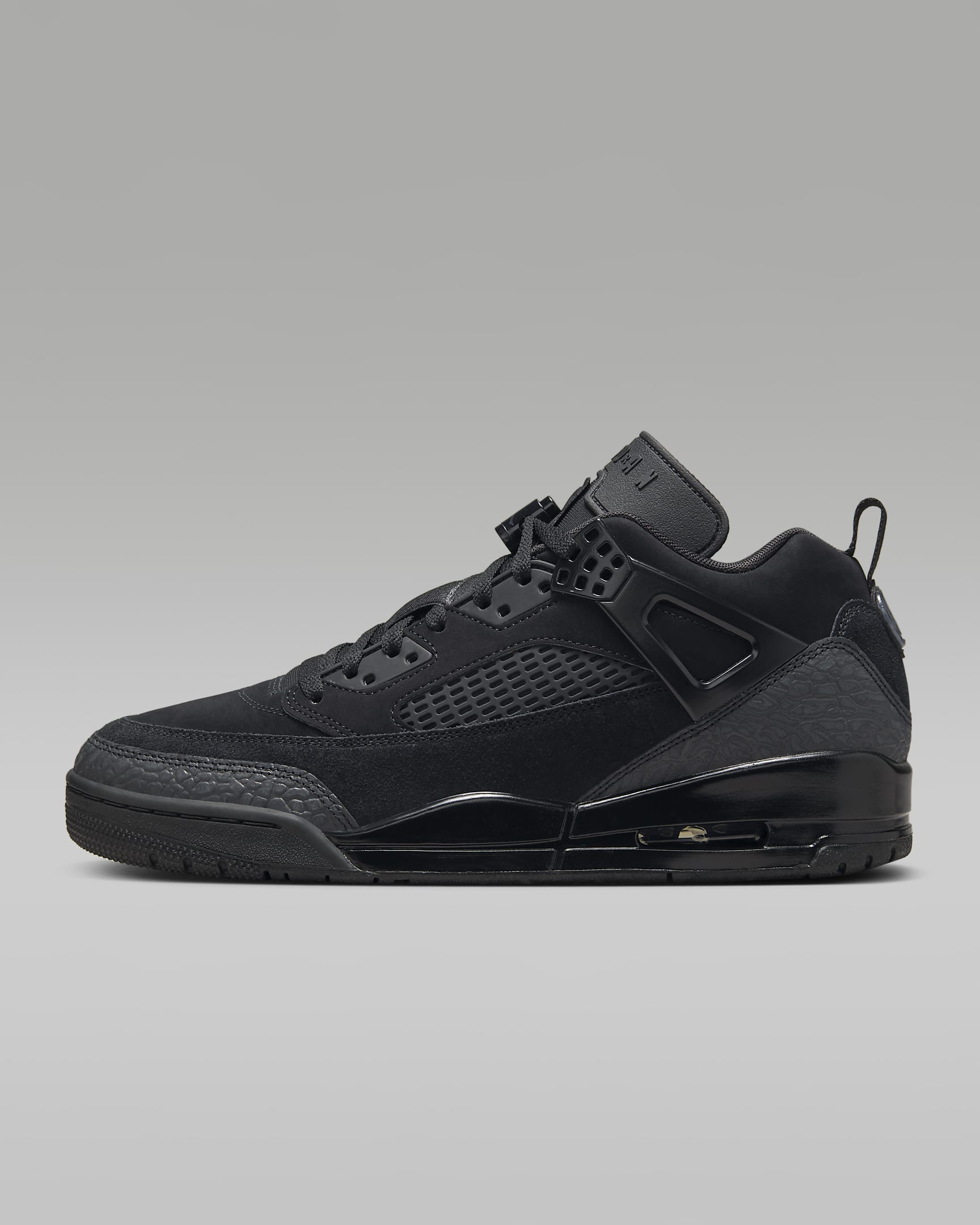 Jordan Spizike Low Herrenschuh – Schwarz/Anthracite/Schwarz