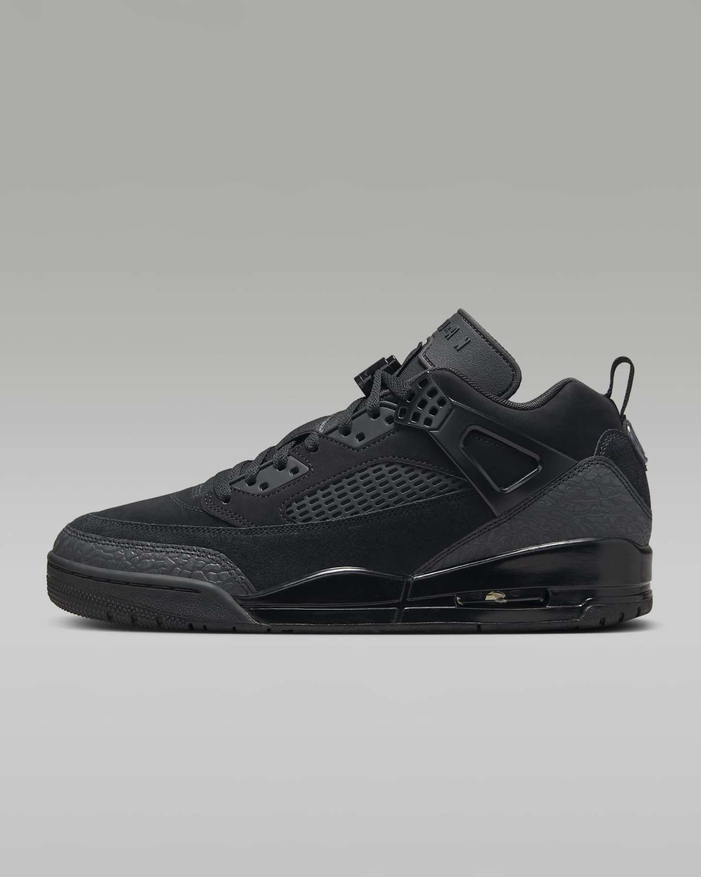 Jordan Spizike Low Herrenschuh – Schwarz/Anthracite/Schwarz