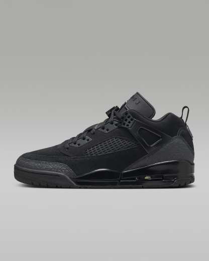 Jordan Spizike Low Herrenschuh – Schwarz/Anthracite/Schwarz