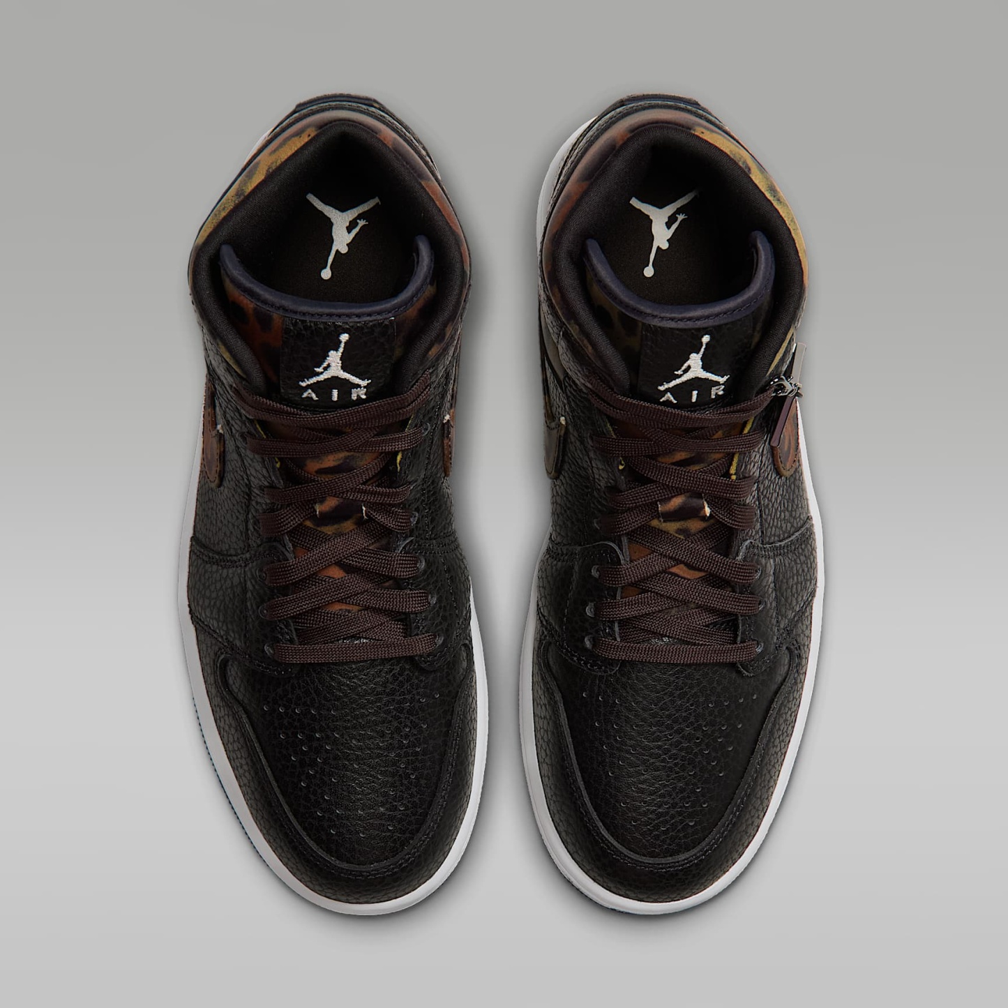 Air Jordan 1 Mid SE Schuh (Damen) – Schwarz/Velvet Brown/Chalk
