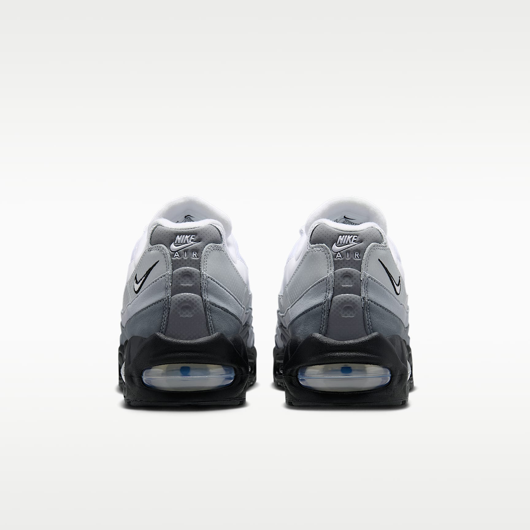 Nike Air Max 95 Big Bubble Schuh (Herren) – Schwarz/Pure Platinum/Wolf Grey/Weiß