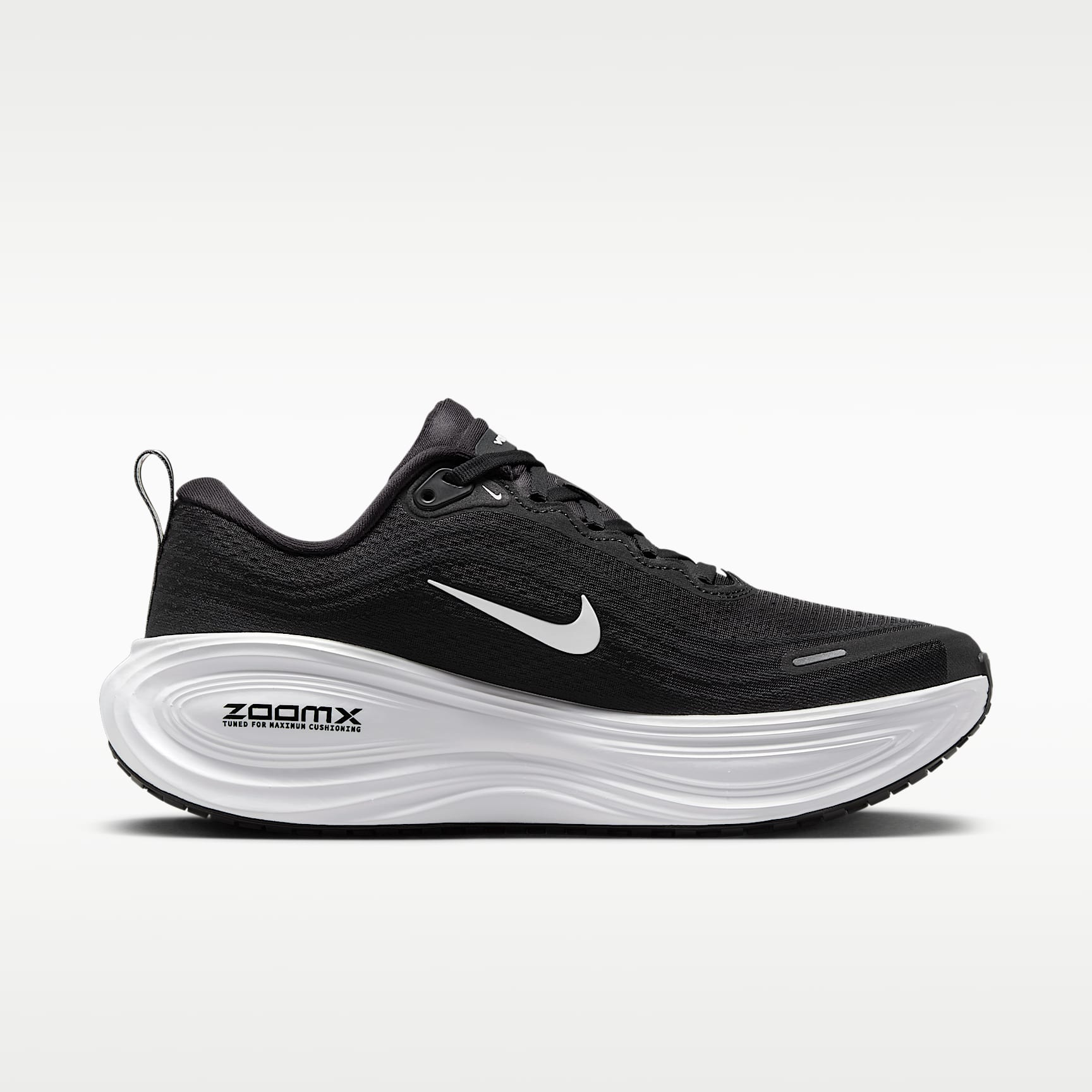 Nike Vomero Plus Straßenlaufschuh (Damen) – Schwarz/Cool Grey/Metallic Dark Grey/Weiß