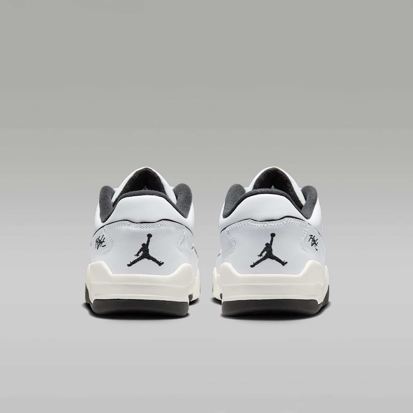 Jordan Flight Court Schuh (Herren) – Weiß/Sail/Schwarz