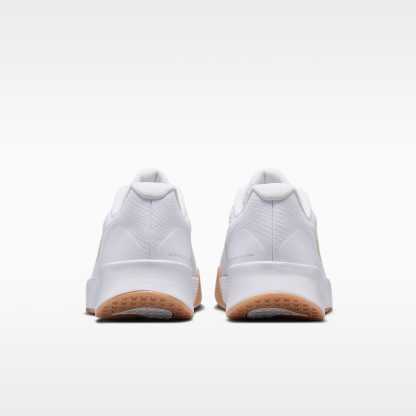 Nike Vapor Lite 3 Tennisschuh für Hartplätze (Herren) – Weiß/Summit White/Gum Yellow/Light Orewood Brown