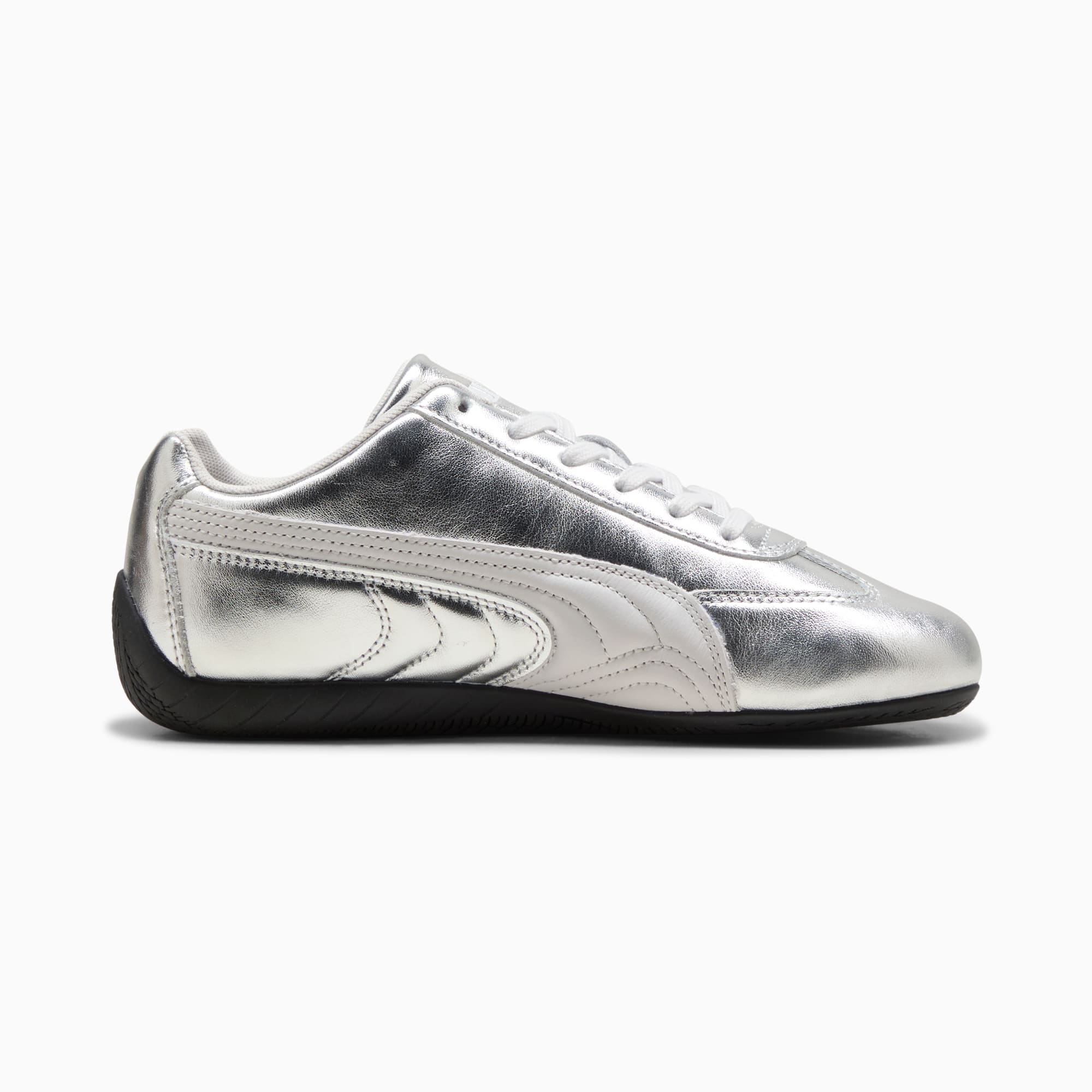 Speedcat Silver Sneakers Damen - Feather Gray-PUMA Black