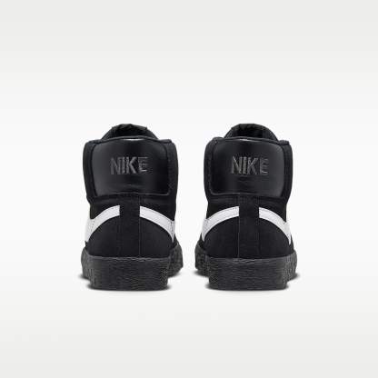 Nike SB Zoom Blazer Mid Skateboardschuh – Schwarz/Schwarz/Schwarz/Weiß