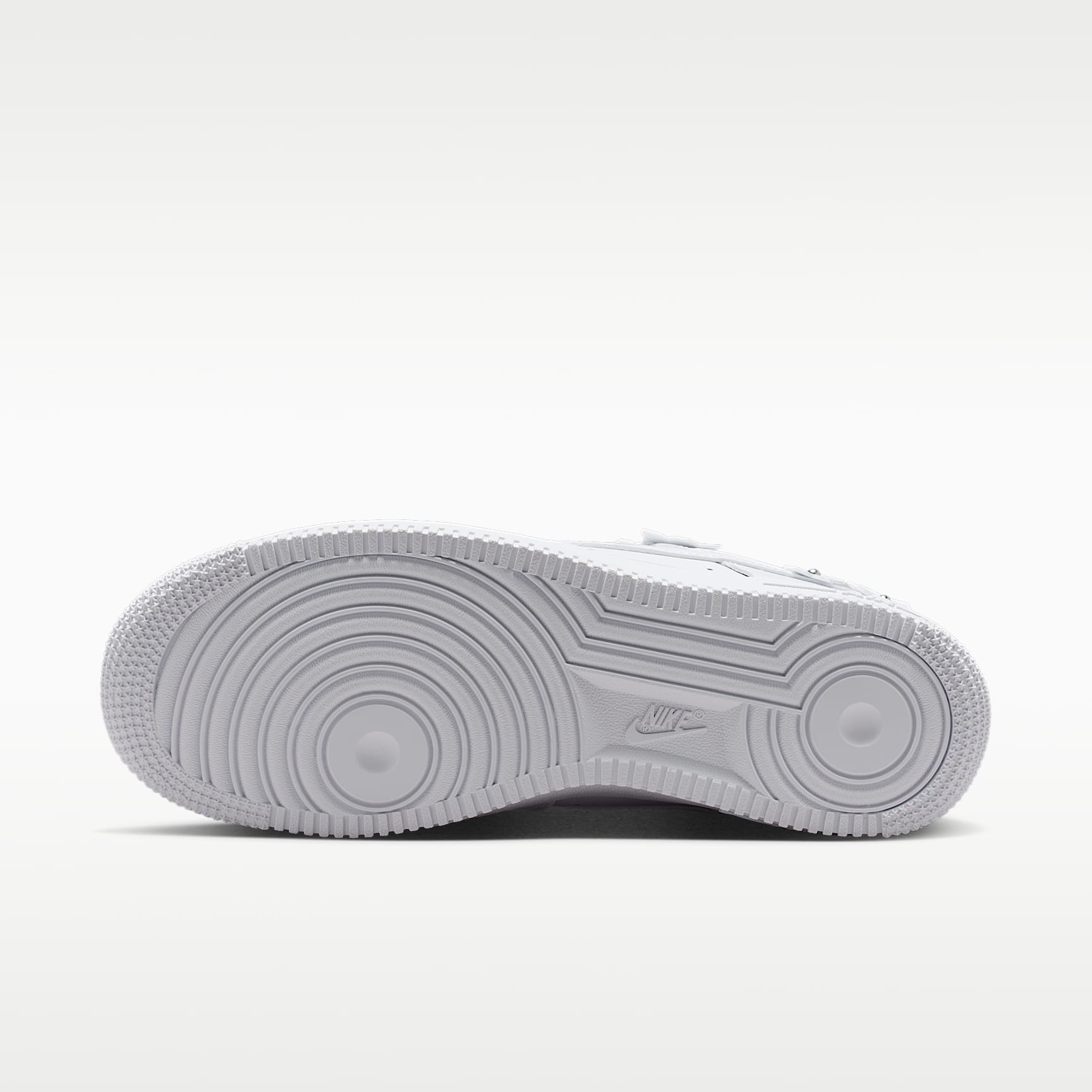 Nike Air Force 1 '07 "Florette" Schuh (Damen) – Weiß/Wolf Grey/Metallic Silver/Weiß