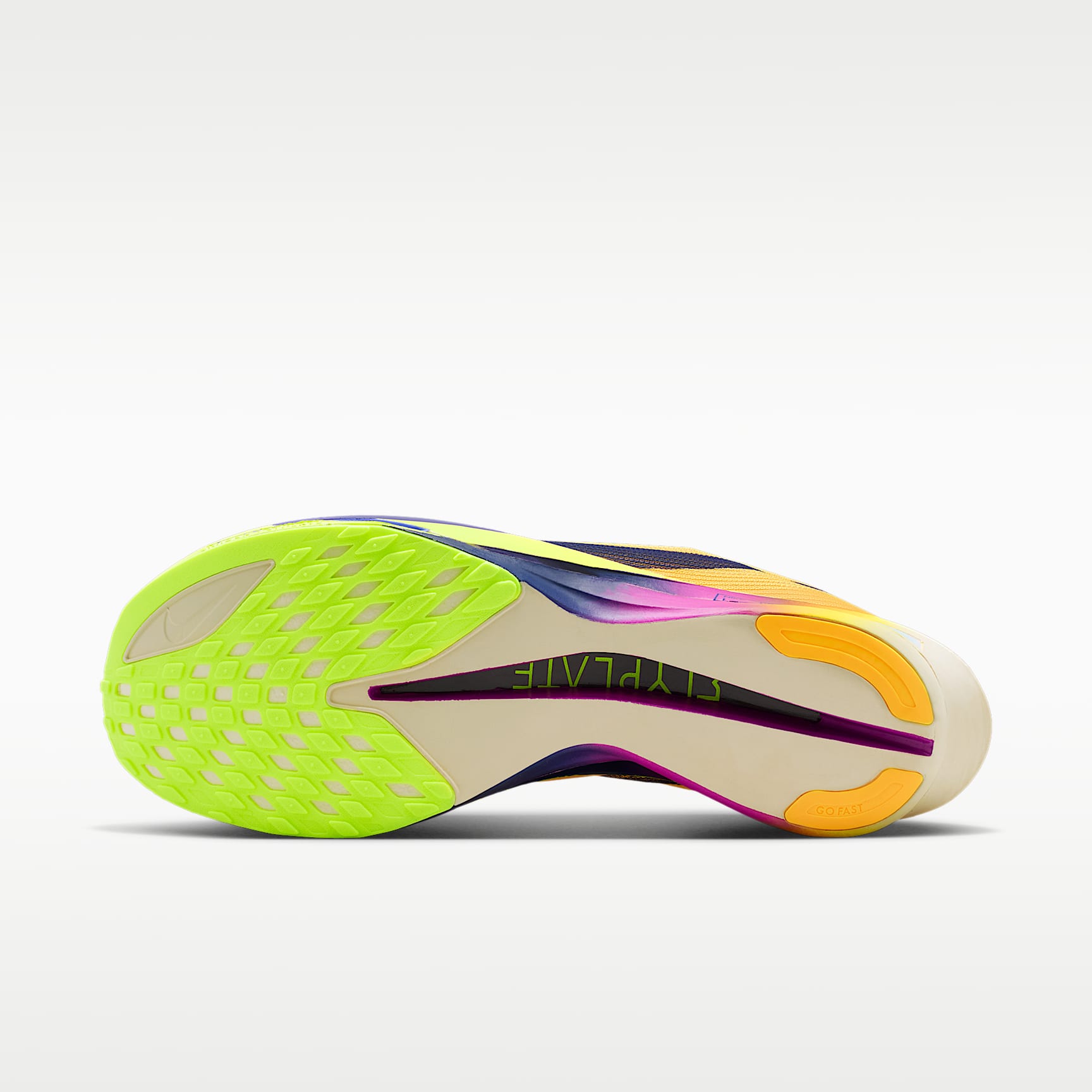 Nike Streakfly 2 Straßenlaufschuh für Wettkämpfe – Citron Pulse/Volt Ice/Hyper Violet/Indigo Burst