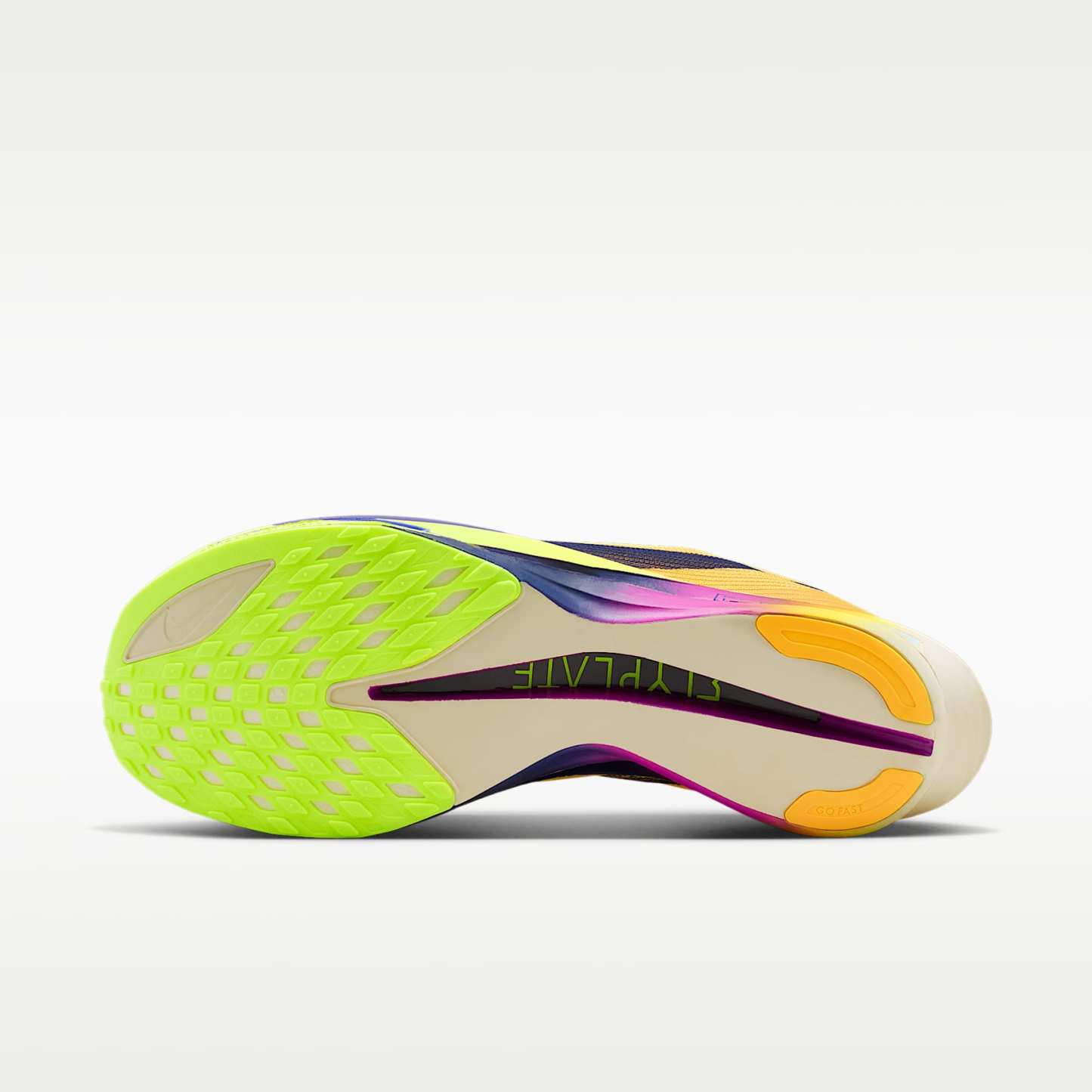 Nike Streakfly 2 Straßenlaufschuh für Wettkämpfe – Citron Pulse/Volt Ice/Hyper Violet/Indigo Burst