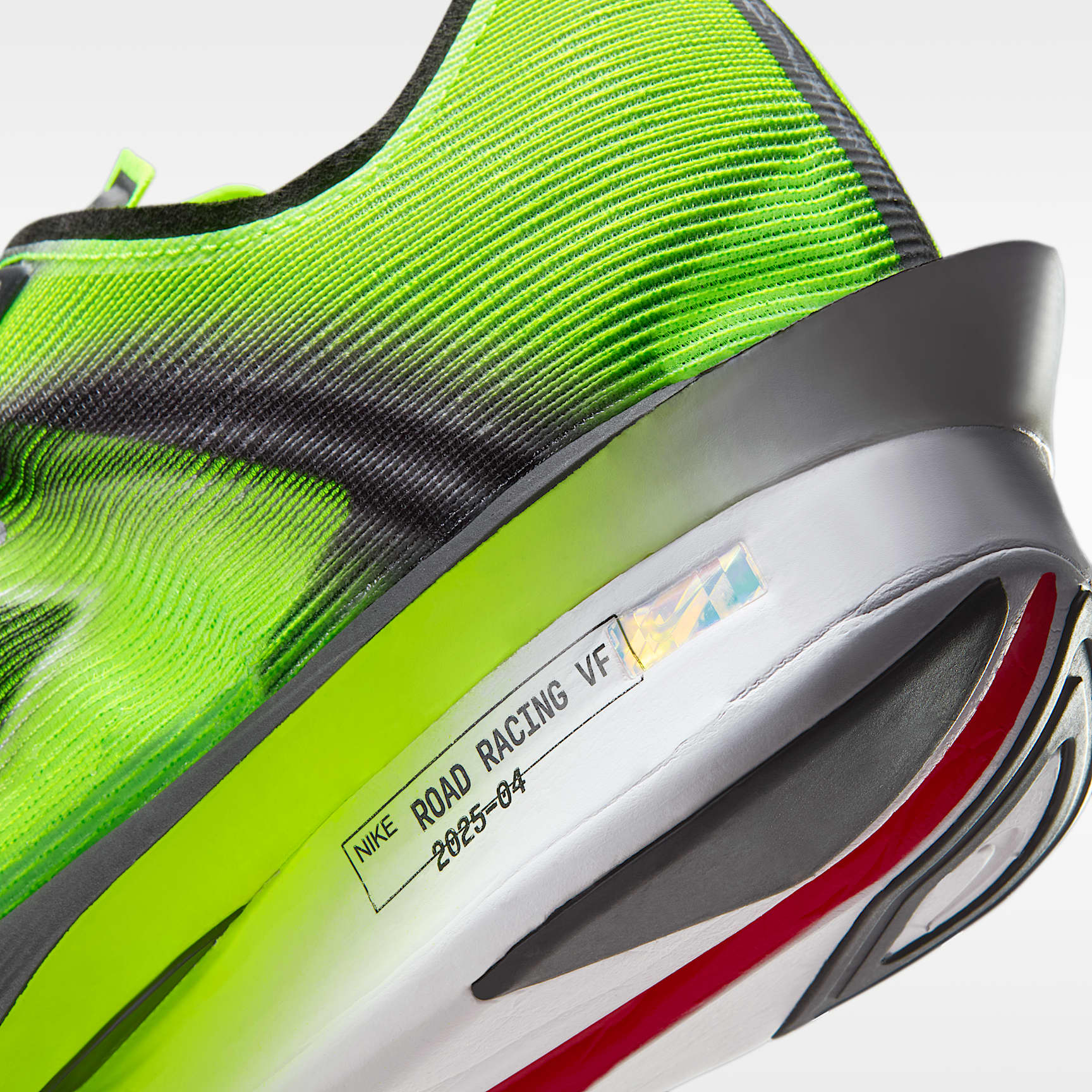 Nike Vaporfly 4 Straßenlaufschuh für Wettkämpfe (Herren) – Multi-Color/Volt/Weiß/Schwarz