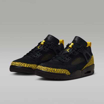 Jordan Spizike Low Schuh (Herren) – Schwarz/Speed Yellow/Speed Yellow/Schwarz