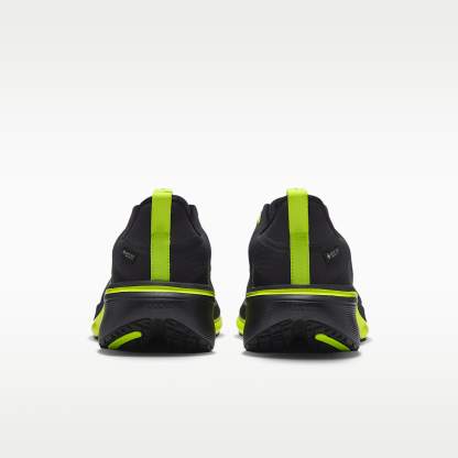 Nike Pegasus 42 GORE-TEX wasserdichter Straßenlaufschuh (Herren) – Schwarz/Lemon Venom/Metallic Dark Grey