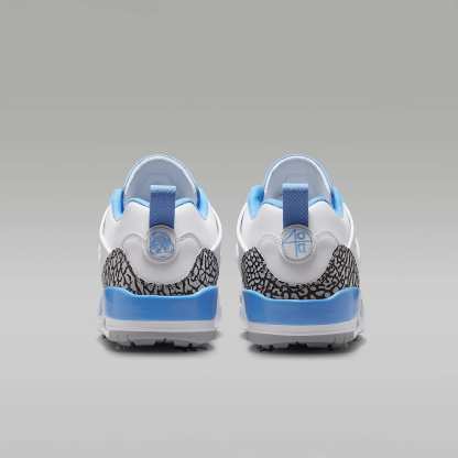 Jordan Spizike G Golfschuh – Weiß/Wolf Grey/University Blue