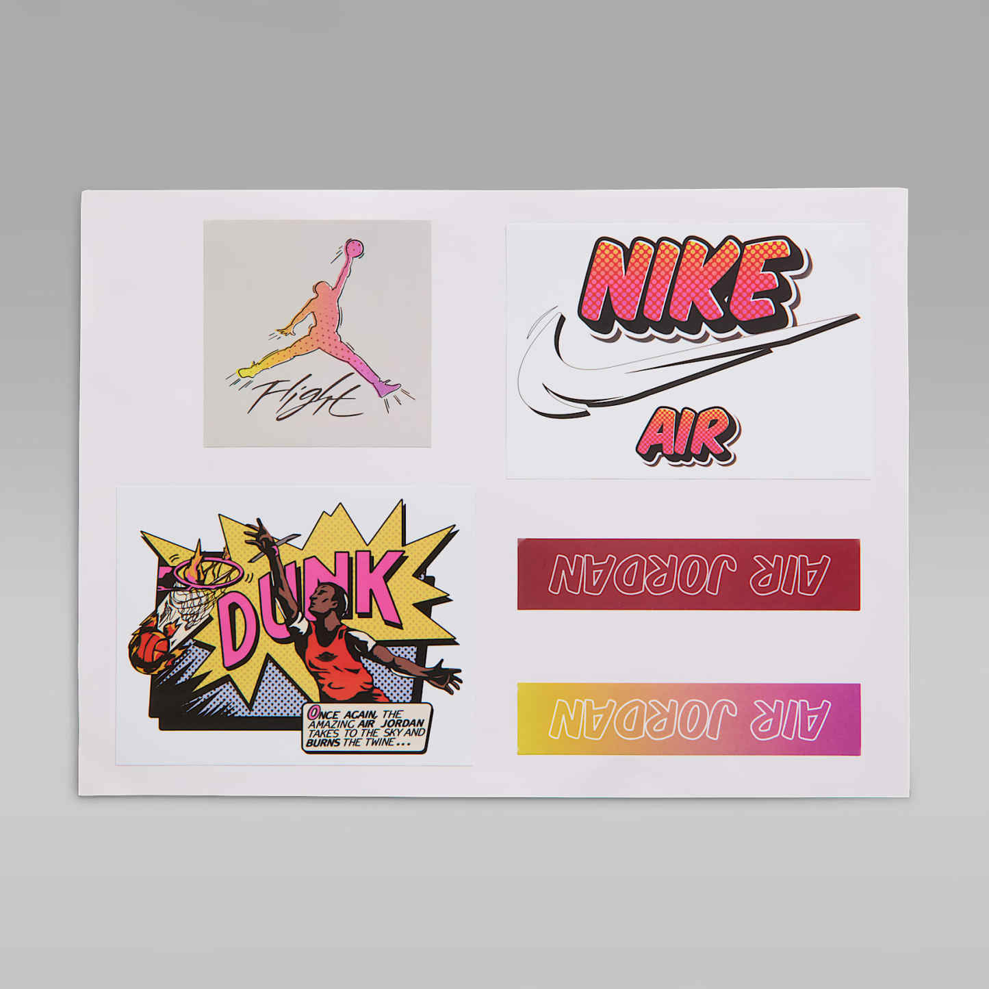 Air Jordan 4 Retro "Comic" Schuh (Herren) – Off White/Anthracite/Fire Pink