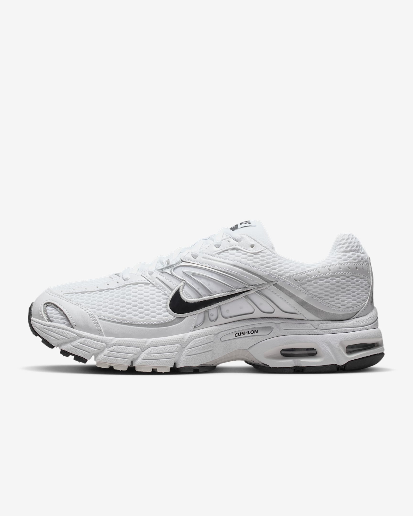 Nike Air Max Moto 2K Schuh (Herren) – Weiß/Metallic Silver/Photon Dust/Schwarz