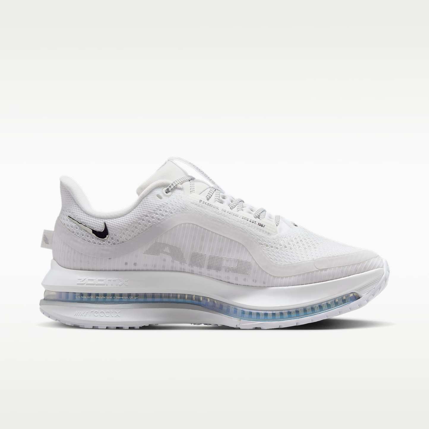 Nike Pegasus Premium Straßenlaufschuh (Damen) – Weiß/Metallic Silver/Metallic Silver