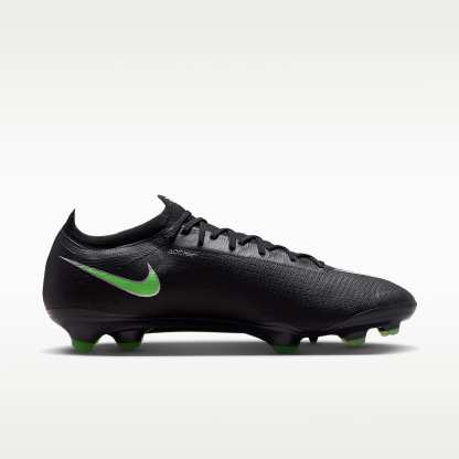 Nike Mercurial Vapor 17 Elite Low-Top-Fußballschuh für normalen Rasen – Schwarz/Schwarz/Illusion Green