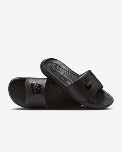 Nike Victori One Damen-Badeslipper – Schwarz/Schwarz/Schwarz