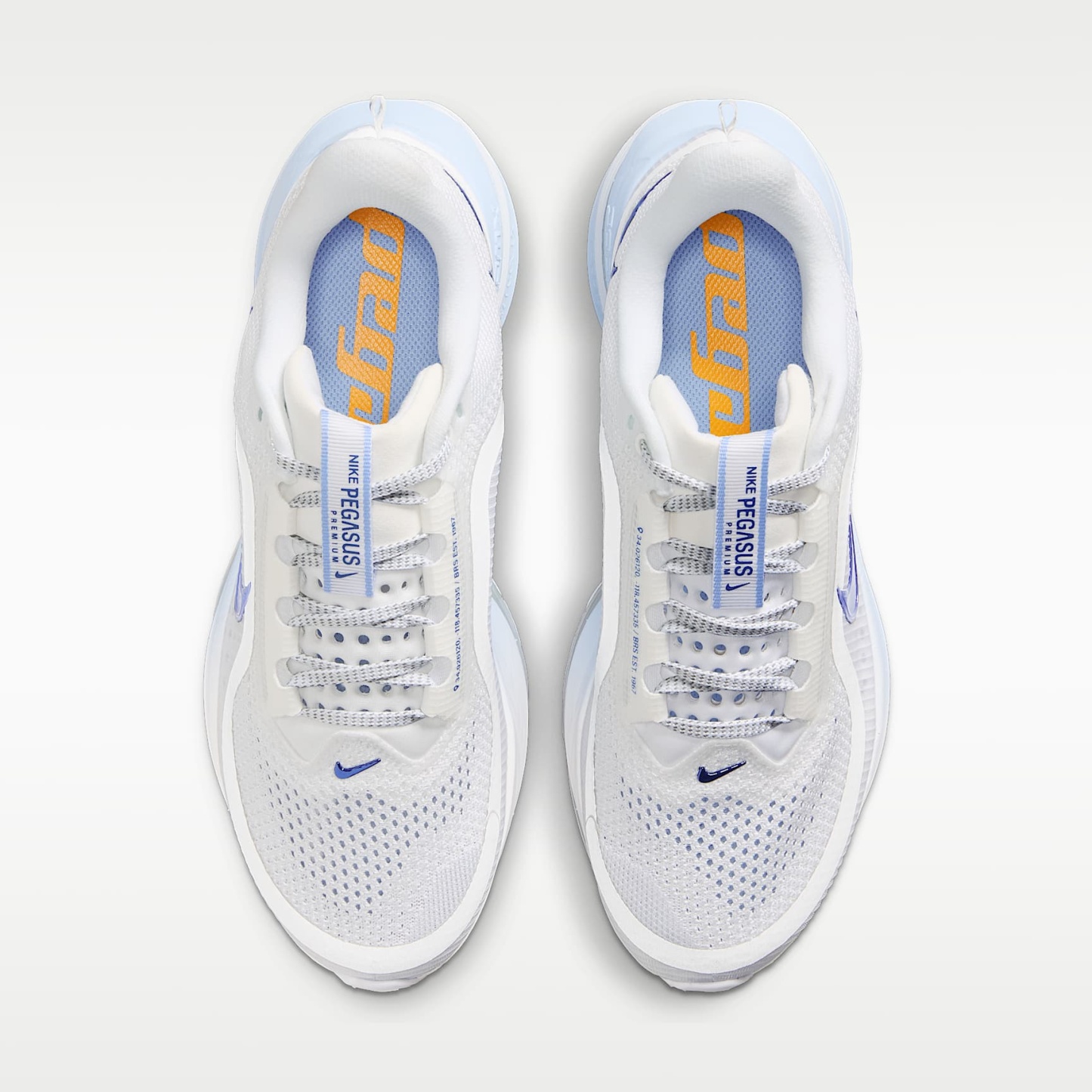 Nike Pegasus Premium Straßenlaufschuh (Damen) – Weiß/Aluminum/Sundial/Mystic Navy