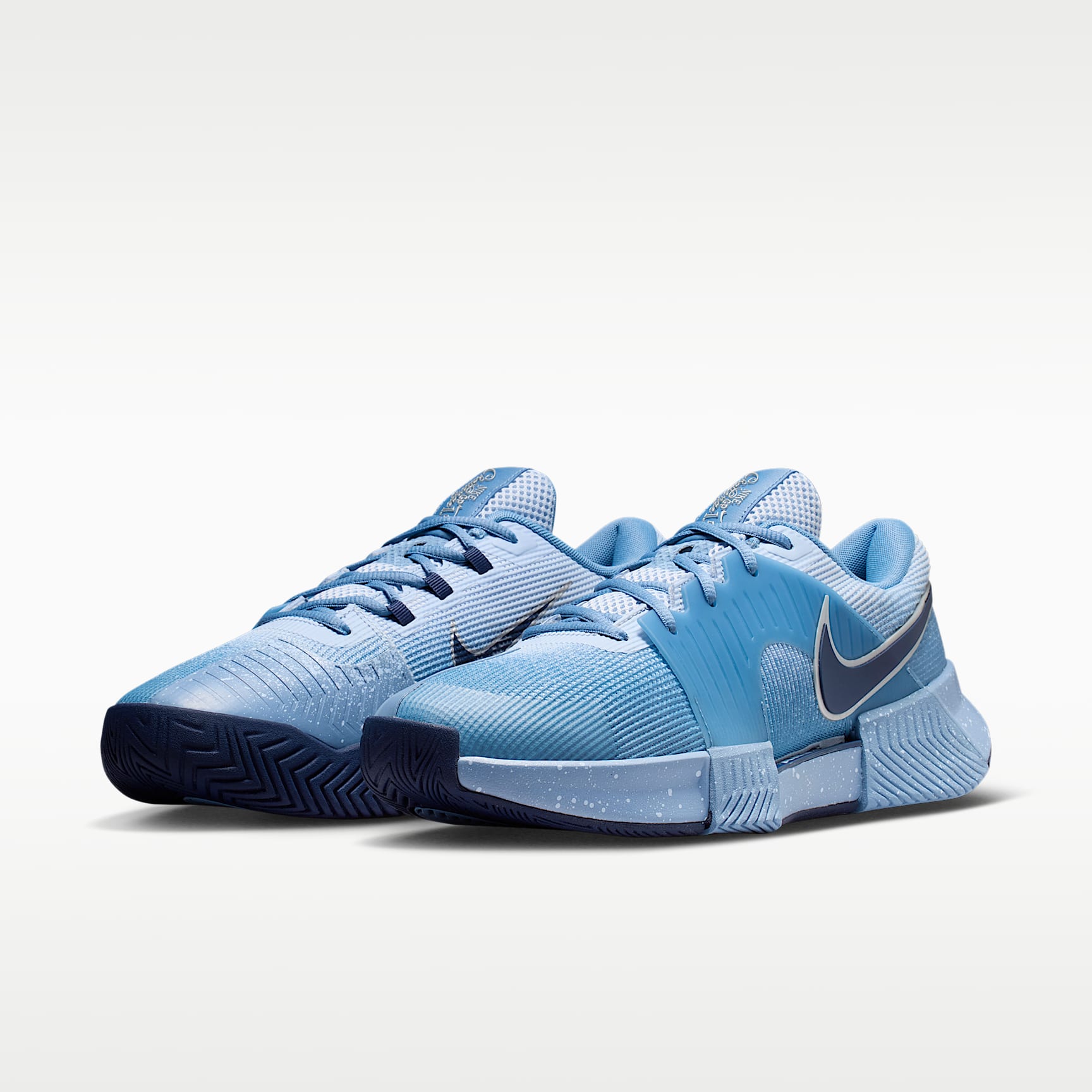 Nike GP Challenge 1.5 PRM Hartplatz-Tennisschuh (Herren) – Hydrogen Blue/Work Blue/Metallic Silver/Midnight Navy