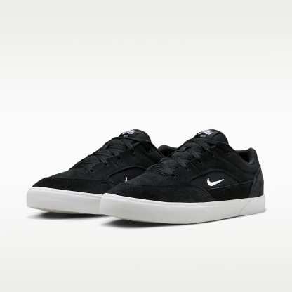 Nike SB Malor Skateboardschuh – Schwarz/Schwarz/Weiß/Weiß