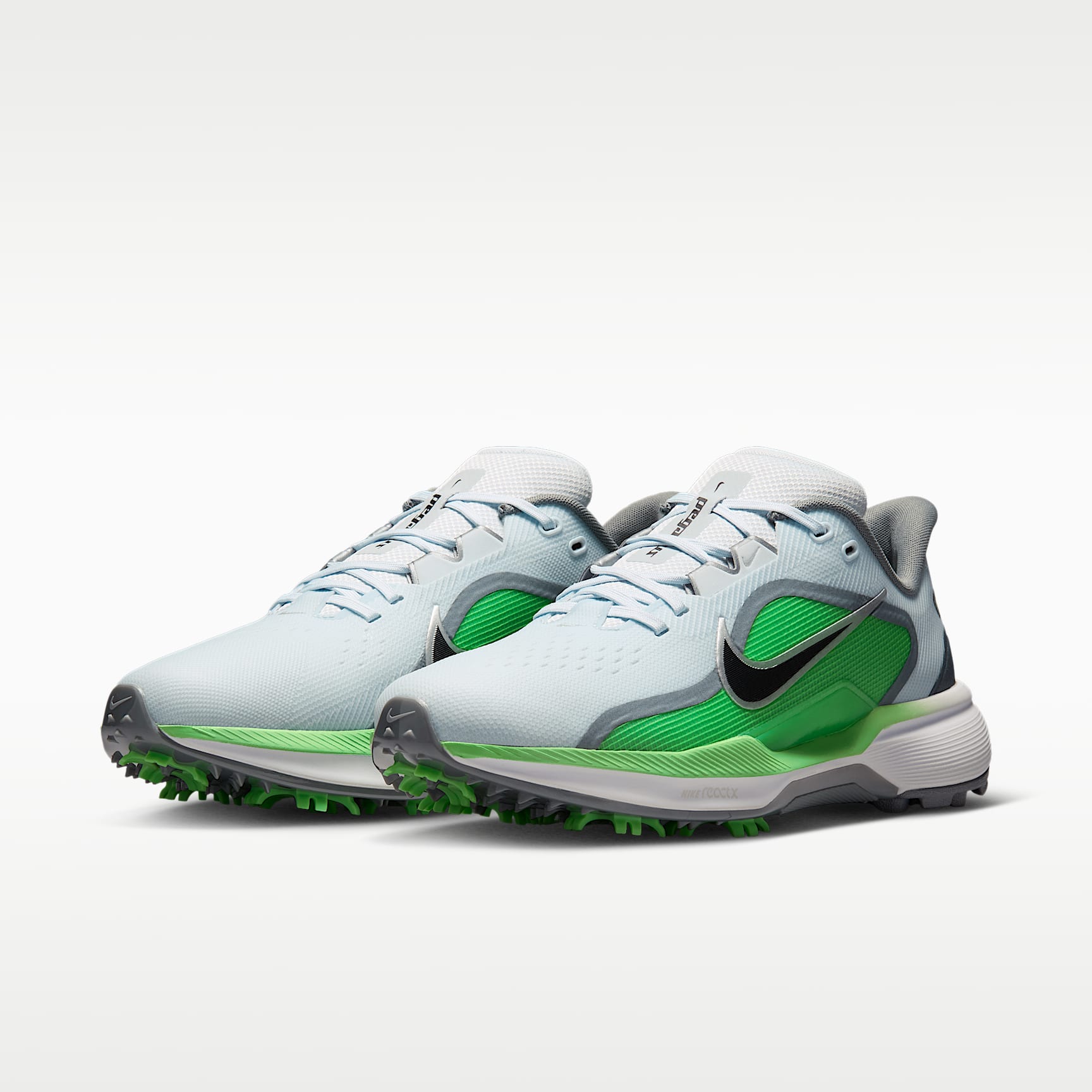 Nike Pegasus 1 G Golfschuh – Football Grey/Illusion Green/Schwarz